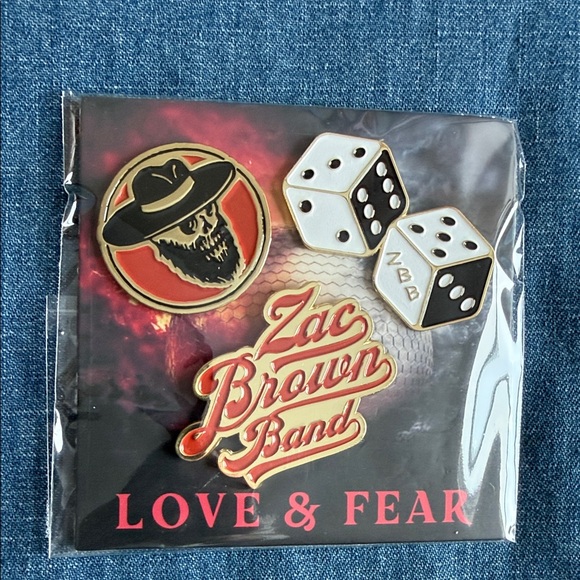 Other - Zac Brown Band Pin Set